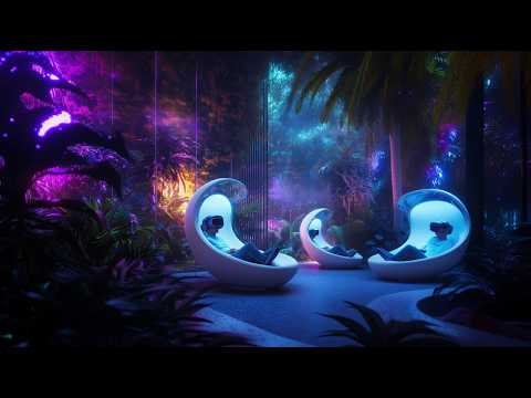 Futuristic Interior Design: Virtual Reality Lounge #virtualreality