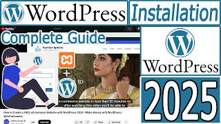 How to Install WordPress locally in Xampp Localhost on Windows 10/11 [ 2025 ] Use WORDPRESS for FREE