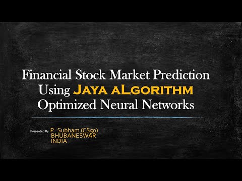 HarvardX CS50  Final Project | Financial Stock Market Prediction | Python