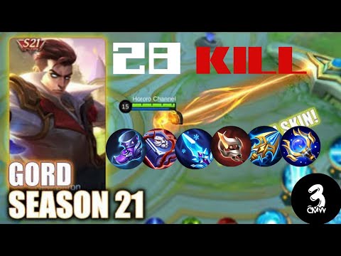 28 KILL | GOD of Distraction GORD | #gaming #mlbb #mlbbgameplay