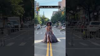 How to walk like a model pt.1 Confidence needs to show in your walk!! #runwaymodel