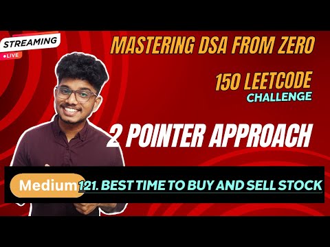 Day 20: 150 LeetCode Challenge |121. Best Time to Buy and Sell Stockr |