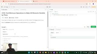 3190.Find Minimum Operations to Make All Elements Divisible by Three || Leetcode DSA in python