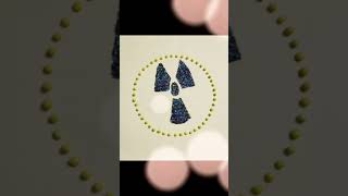 Radiation Brand Reconstructed with Nuts and Beans in Stop Motion