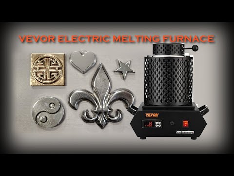Metal Casting with a Vevor Electric Melting Furnace | Aluminum, Bronze, Zamak, and Zinc