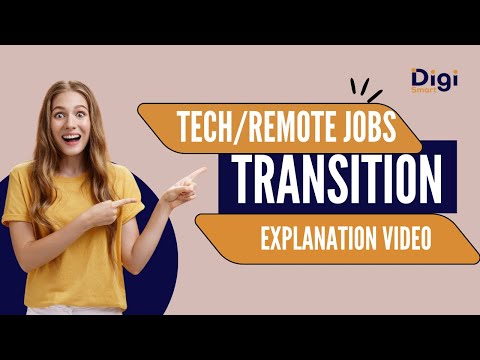 TECH AND REMOTE JOB TRANSITIONING CLASS EXPLAINED 