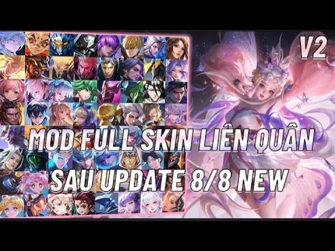 ( Mod Skin liên Quân ) Mod Pack 8.8 Mới Nhất ADR | FULL HIỆU ỨNG | NO LAG yasure mod
