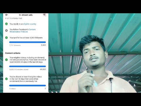 Facebook Content monetization problem issue