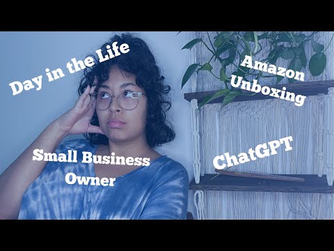 Day in The Life Vlog: My 1500 calorie diet, Amazon Unboxing, Using AI for Social Media