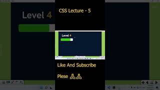 What is CSS? (Level 4) (Part - 1) (Explained in 60 Seconds) | #shorts | Code With Arnav |