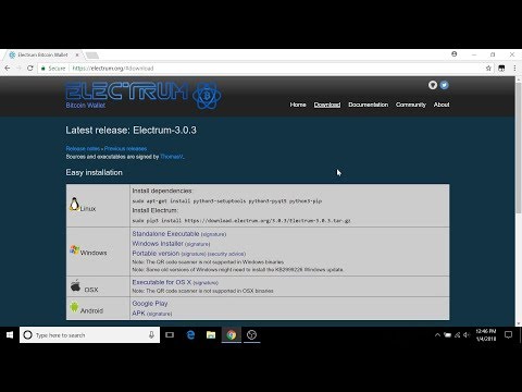How to Create a Standard Bitcoin Wallet Using Electrum