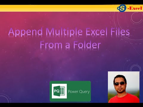 Append Multiple Excel Files From a Folder - Power Query