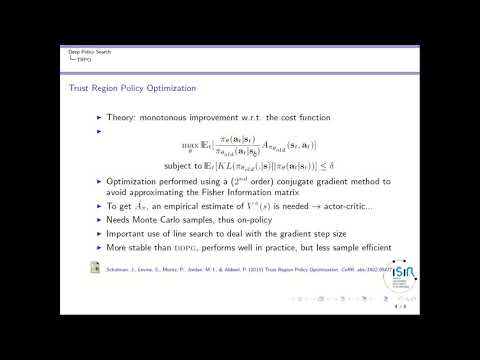 Deep Policy Search Class: TRPO and PPO