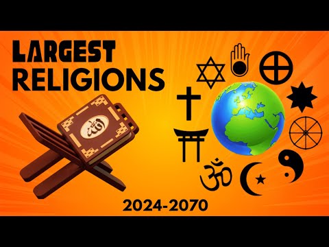 Largest Religions in the World (2025-2070)