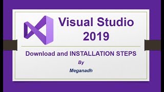 Visual Studio 2019 Installation