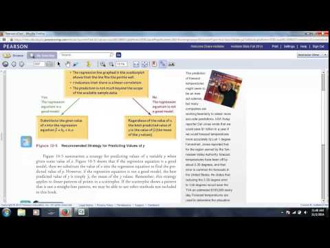 Chapter 10/Correlation & Regression