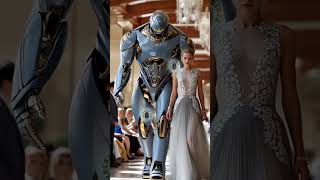 Futuristic Elegance: AI Meets Haute Couture on the Runway #ai #vogueparis #runwaycollection