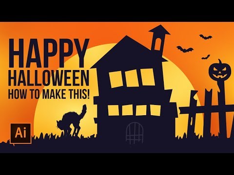 Make a Halloween Vector Scene in Adobe Illustrator