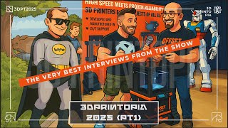 Inside 3D Printopia: Battle Robots, UV Lasers, Cosplay & Retro 3D Printers