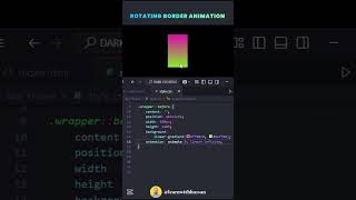 Rotating Border Animation pure CSS | Learn CSS Border Animations |  Border Animation | CodeMinds
