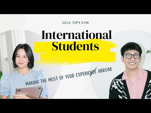 2024 Tips for international students