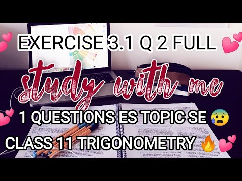 class 11 math book #trignometry ll full concept easy method ll genius class exercise 3.1 Q 2.. 1
