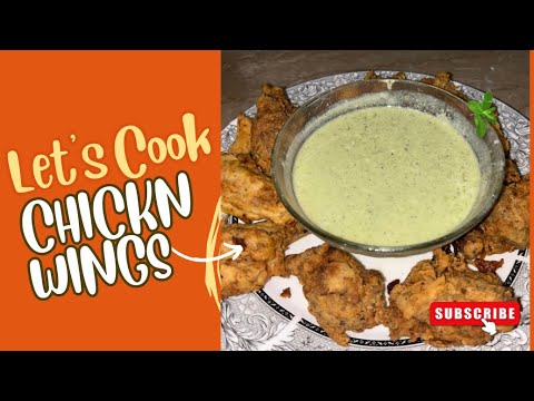Let’s make Crispy Chicken wings 😋🥰😍