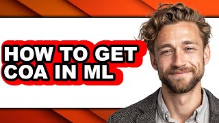 How to Get Coa in Ml - Step by Step