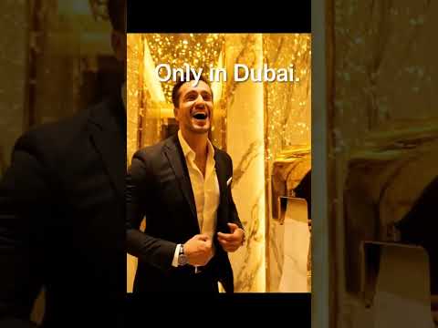 Golden Restroom in DUBAI