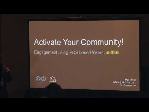 Max Infeld with "Community Engagement'