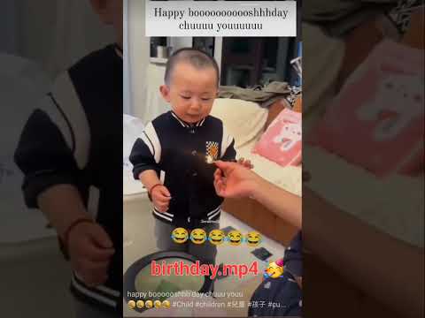 Happy Birthday Song Remix 🥳😁😁😁.  #funny #birthday #candle #birthdaysong #kidssongs #funnyvideos