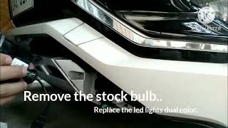 How to replace fog lamp in Mitsubishi Xpander 2019
