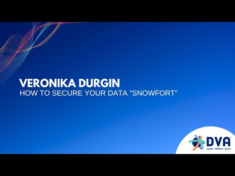Tips & Tricks: How to Secure Your Data "Snowfort" by Veronika Durgin