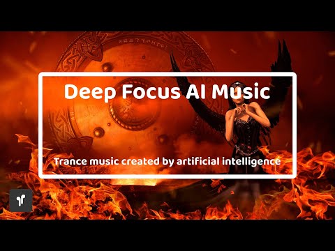 Red Color - Deep Focus AI Music (Trance music created by AI) #trance #electronicmusic #electronic