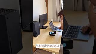 Meet LOOI Robot – Space Black Aura 🤖 It talks, recognizes your face & gestures, and remembers you.