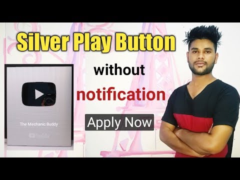 Apply for Silver Play Button without notification [Full Tutorial]