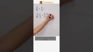Solve 2/10 + 1/3: Fraction Addition Guide #Math #OperationsWithFractions #AdditionOfFractions