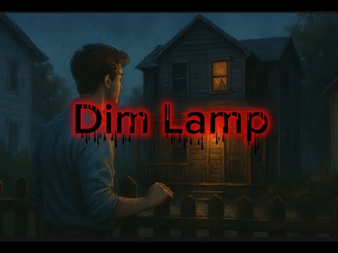 Dim Lamp. Scary Stories Before Bed