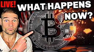 LIVE TRADING & ANALYSIS!! What do we do NOW? BITCOIN BLOOD BATH AFTERMATH