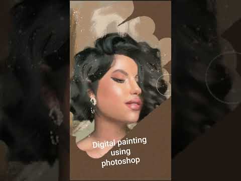 digital painting using photoshop #portrait #art #digitalpainting #photoshop