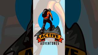 Redesign Logo of @activeadventures  #logoconcept #logoideas #logomakers#creativelogo
