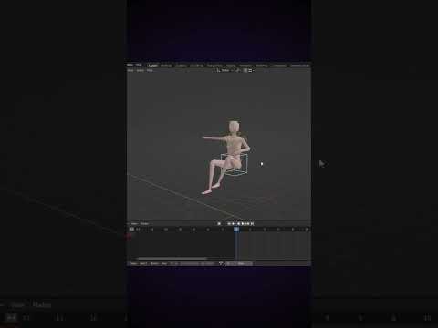 3D modeling with Mr. Flexy, the NPC #blender #blender3d #3dart #animation #indiegames