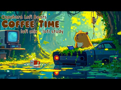 Capybara and Coffee Time ☕🍃 Lofi Vibes - Lo fi Soundtrack for Slow Days