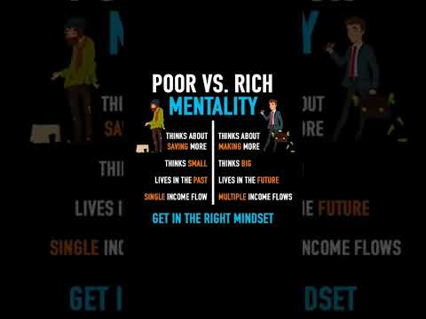 Rich Mentality💭#richlifestyle#poormindset#poortorich#richmindset#finance#richideas#financialgoals