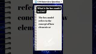 #004 Quick CSS Interview Question! 🎓🌟 #cssinterview #shorts #css
