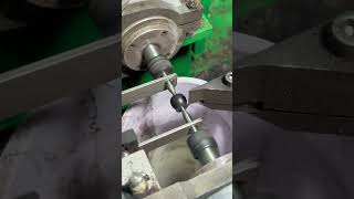 Automatic feeding trial machine processing of old shaped beads #Juepin CNC #Woodworking la   #a04e3