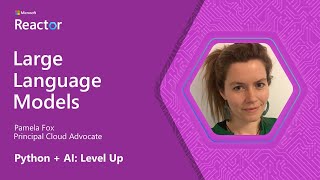 Python + AI: Large Language Models