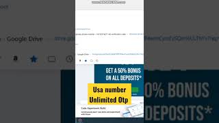 Get Unlimited USA Numbers Otp 2023 #technicalirfan #shorts #ytshorts