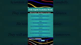Daily English Vocabulary | Boost Your Fluency FAST! | P4 🔥📚