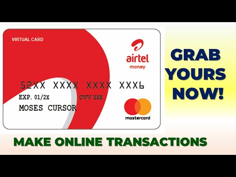 How to Create the Airtel MasterCard Works as VisaCard or Debit Card | Send or Buy Products Abroad